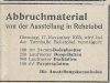 Gewerbeaustellung  14. & 15. Nov. 1953 D